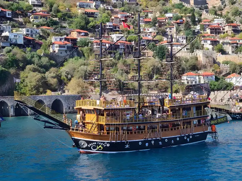 Параглайдинг и Экскурсия по Alanya из Кемера - Фото 9