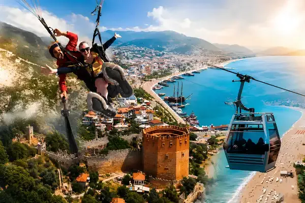 Параглайдинг и Экскурсия по Alanya - Экскурсии в Кемере