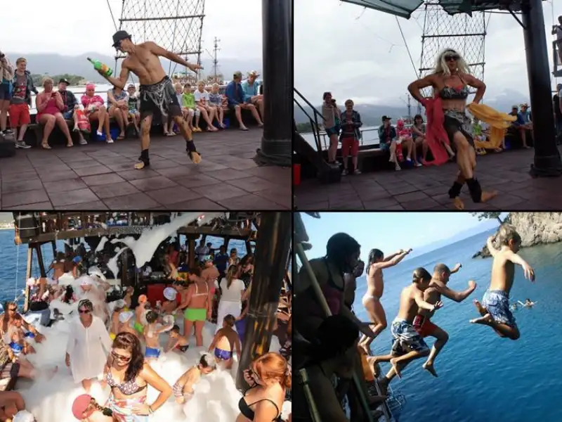 Mega Star Boat Tour Kemer – Sea, Music, and Foam Party! 🌊🎉 - Photos 6