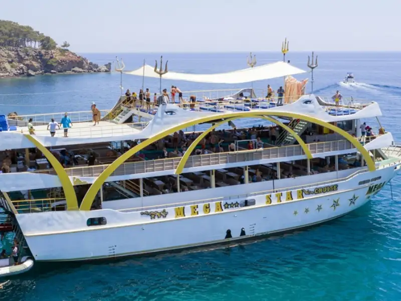 Mega Star Boat Tour Kemer – Sea, Music, and Foam Party! 🌊🎉 - Photos 1