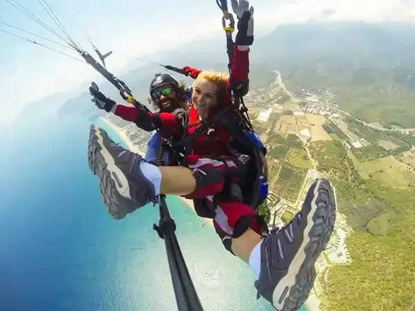 Paragliding From Tahtali 2365m - KEMER TOURS