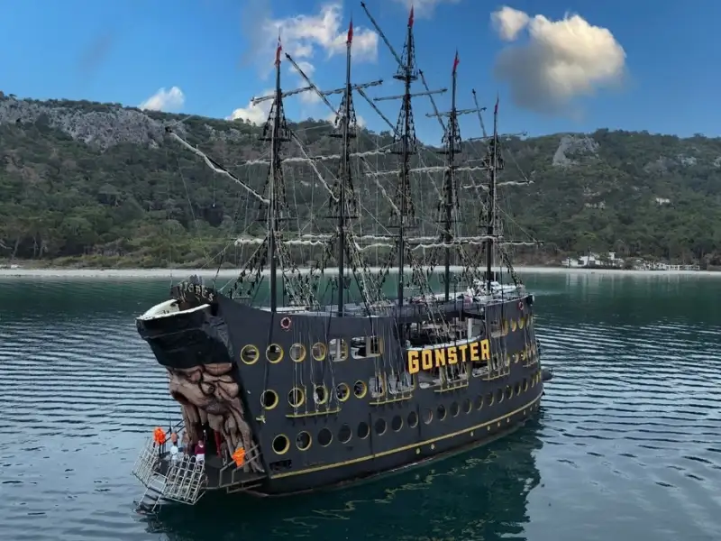 Kemer Pirate Boat Tour Gonster – A Day Full of Adventure! 🏴‍☠️⛵🌊 - Photos 1