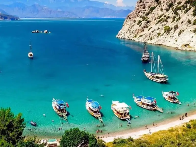 Porto Ceneviz Yacht Tour from Kemer – Sail into Turquoise Waters! - Photos 1