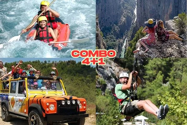Rafting - Zipline - Safari – Tazı Kanyonu